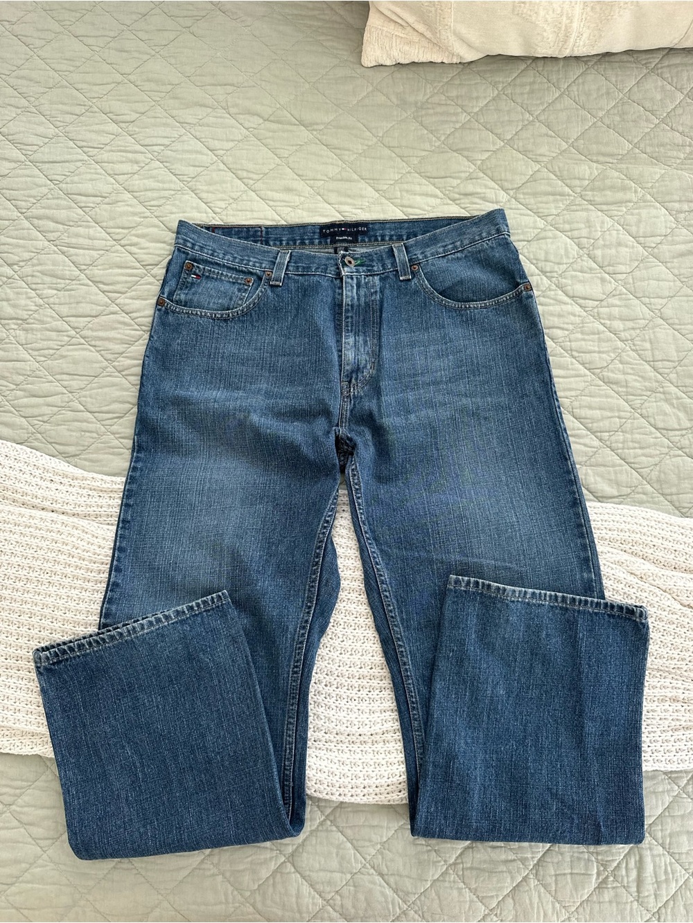 Tommy Hilfiger Dark Blue Straight Jeans